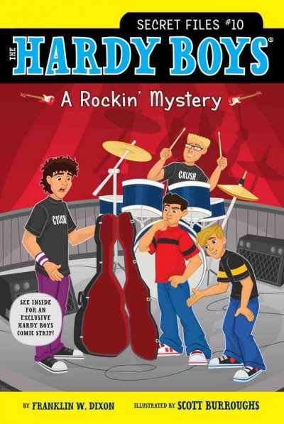 A rockin' mystery / by Franklin W. Dixon ; illustrated by Scott Burroughs.