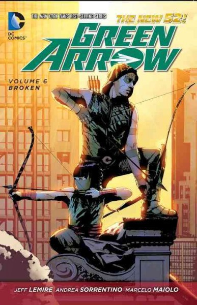 Green Arrow. Volume 6, Broken / Jeff Lemire, writer ; Andrea Sorrentino, artist ; Denys Cowan, Bill Sienkiewicz, artists - "New Tricks" ; Marcelo Maiolo colorist ; Rob Leigh, Dezi Sienty, letterers.